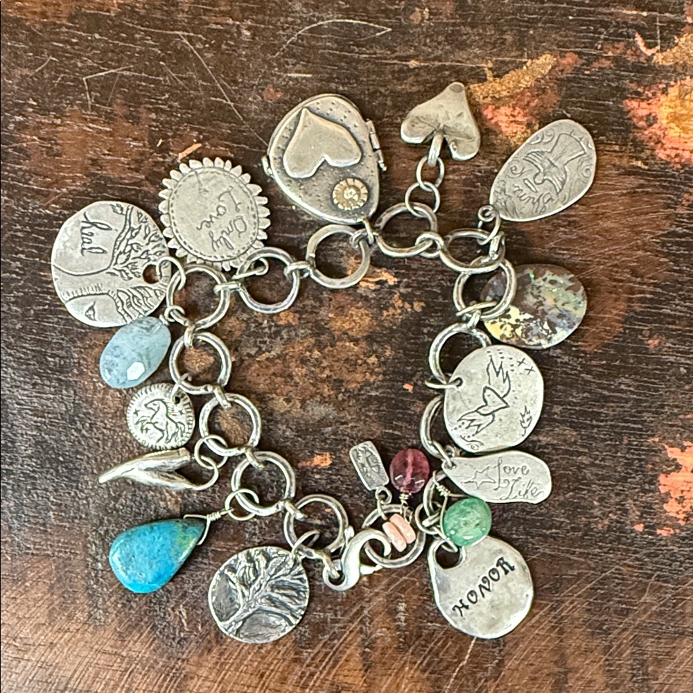 Jes MaHarry “Loving Locket Bracelet”. New in with tags